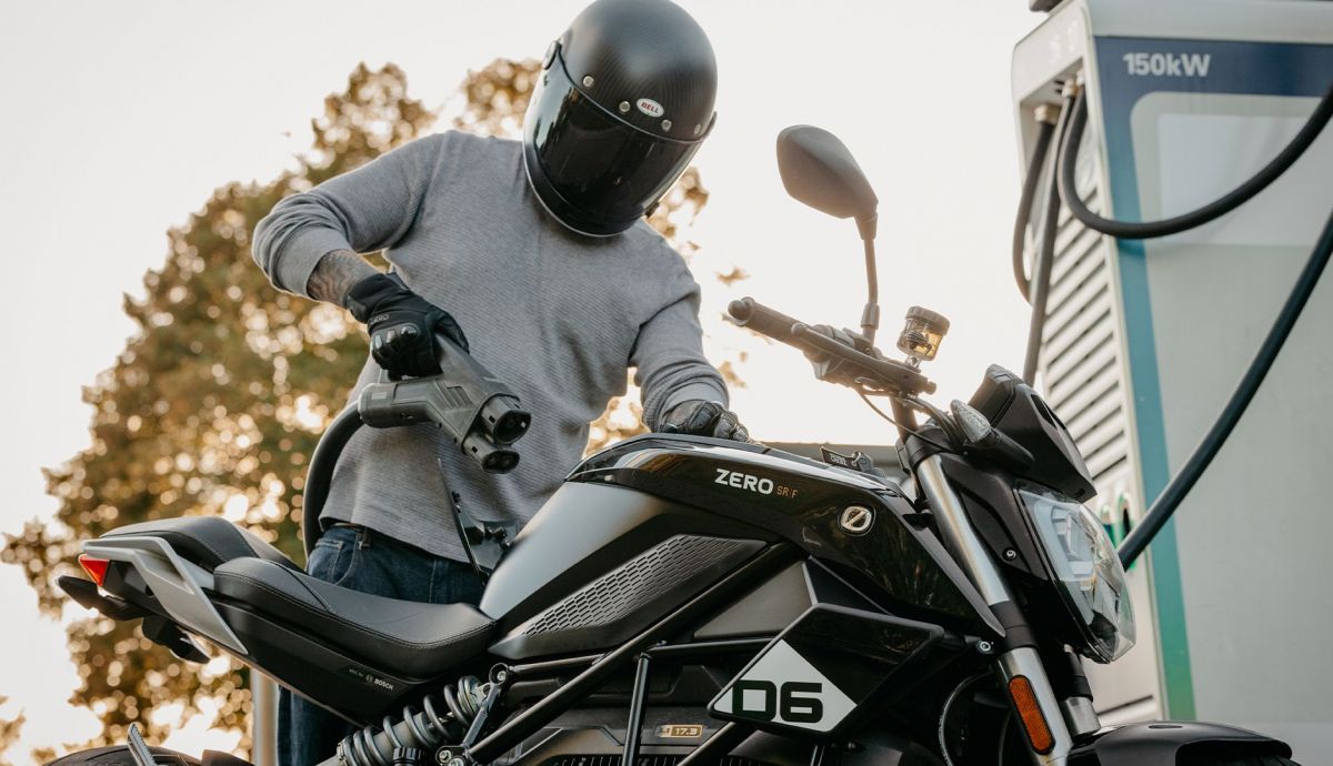 Las motos eléctricas de Zero podrán recuperar del 20 al 80% de batería en menos de 30 minutos