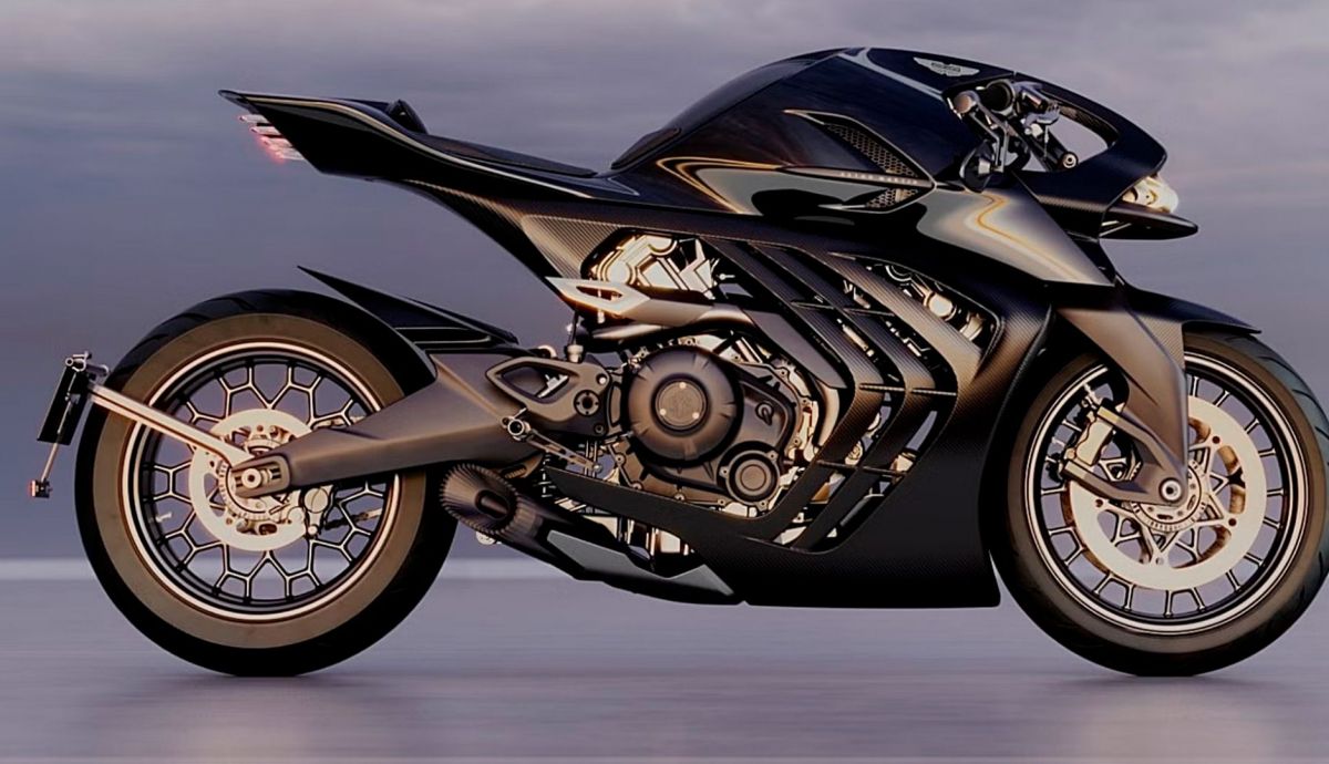 Aston Martin lanza su primera moto para carretera: 130 CV...