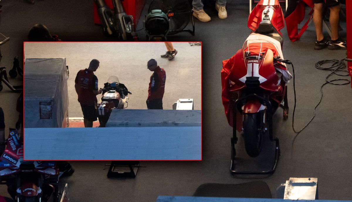 Salen a la luz nuevas fotos de la Ducati de Marc Márquez y Pedro Acosta para 2027