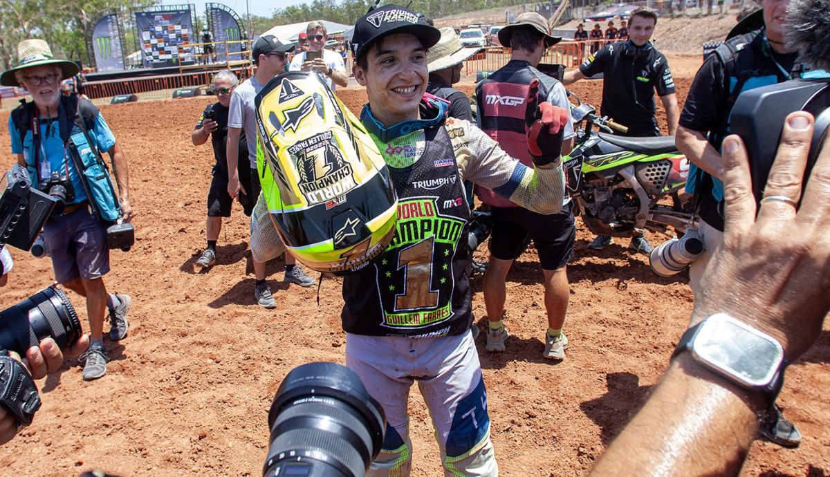 Guillem Farrés (Triumph) CAMPEÓN DEL MUNDO MX2