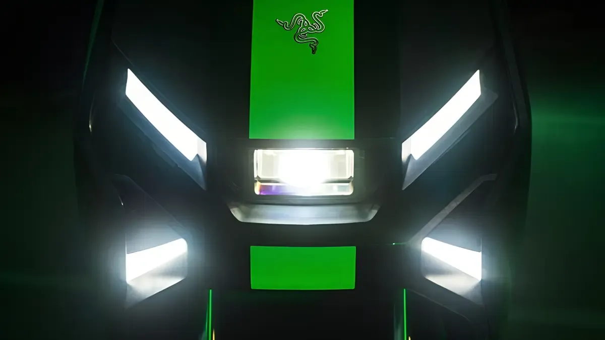 A la venta en España el scooter edición limitada gamer de Razer para el carnet de coche con radar, llave NFC y mochila de regalo a precio imbatible
