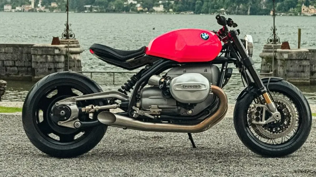 Así es la naked más descomunal que haya hecho nunca BMW, la nueva R20