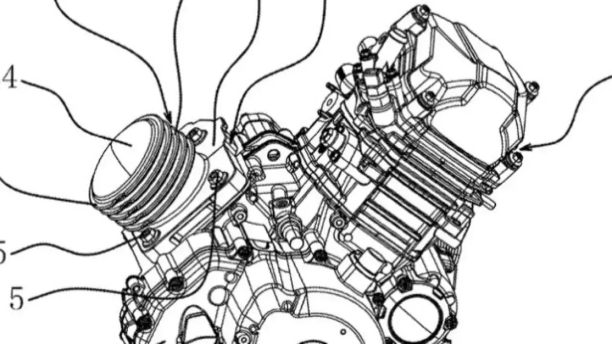El nuevo motor monocilíndrico de QJ Motor... pero que tiene dos cilindros
