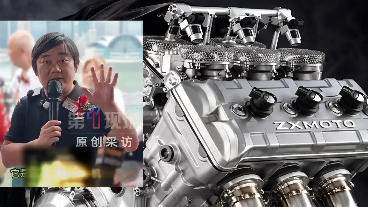 ZXMoto desafía a Honda: “Estamos desarrollando un motor V5 de 253 CV para la nueva moto de 1.000 c.c.”