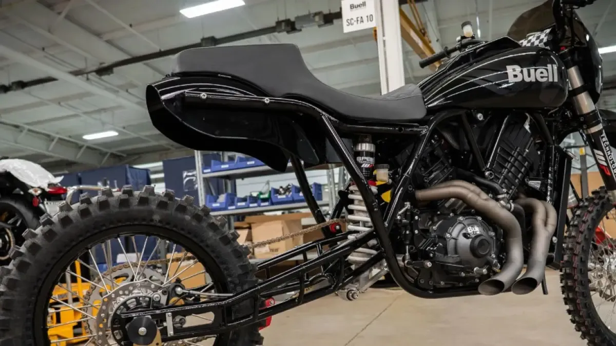 Buell transforma su rutera en una espectacular aventurera de 175 CV