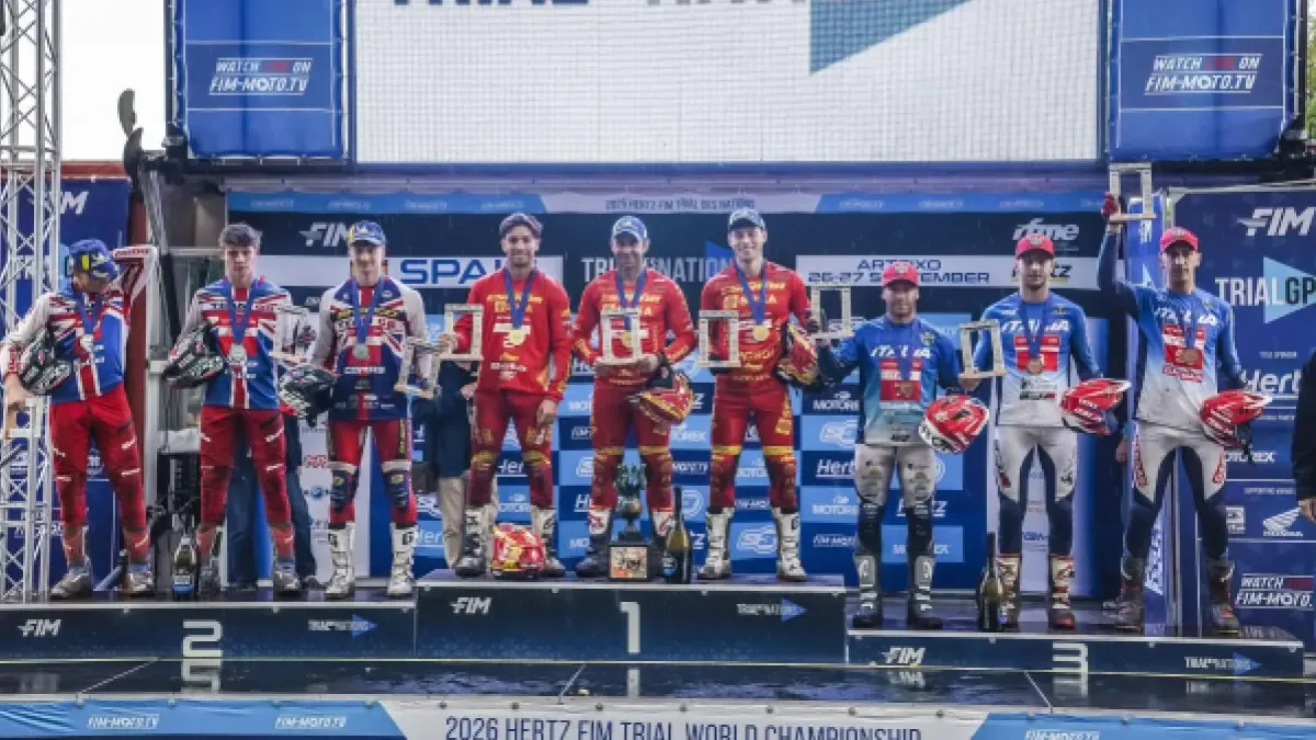 Toni Bou y Gabriel Marcelli conquistan con España el Trial de las Naciones