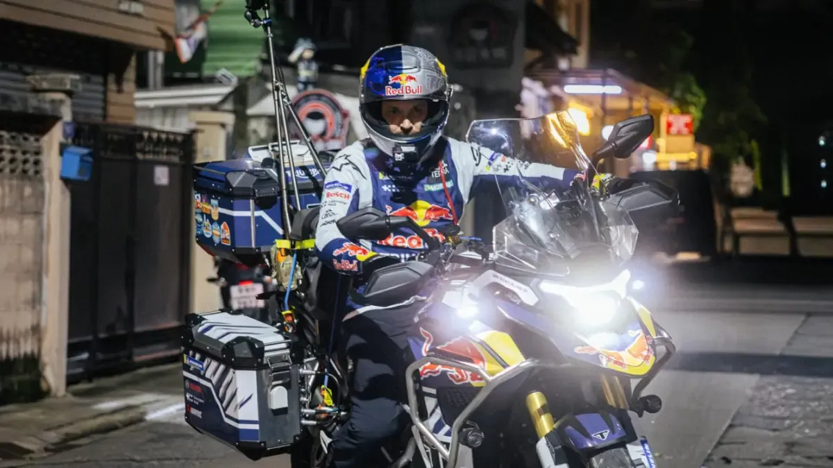Sam Sunderland renuncia al récord de la vuelta al mundo en moto