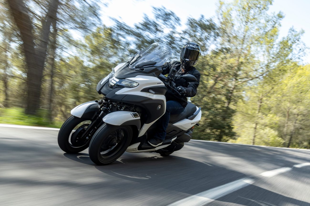 Prueba Yamaha Tricity 300 Airbag