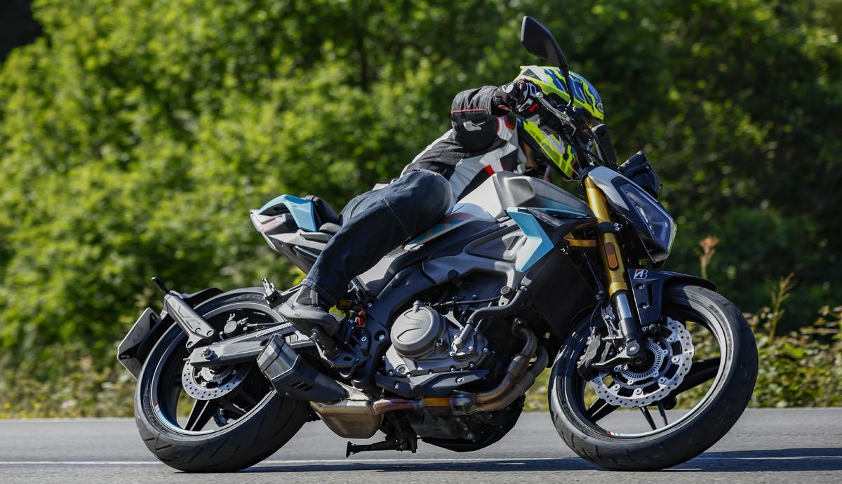 Morbidelli F352 en el Master Naked Test, pequeña pero matona