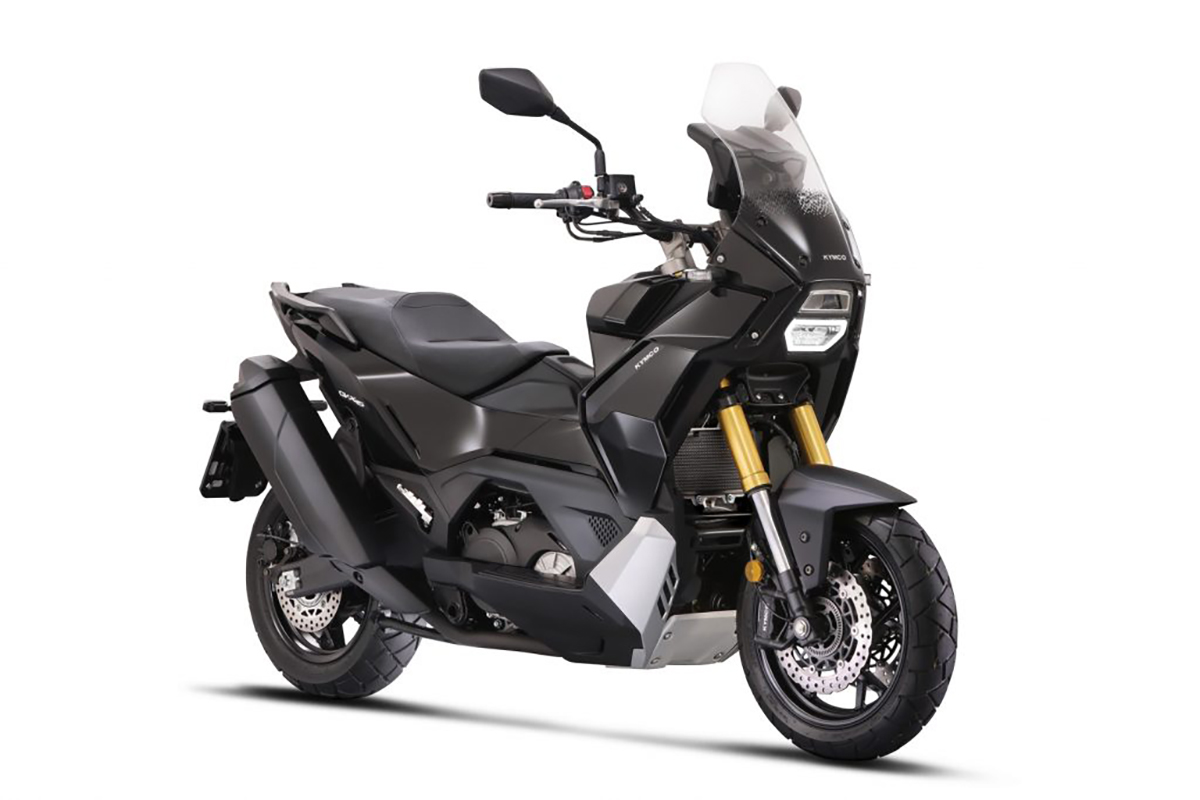 Â¿Scooter o moto automÃ¡tica? Desvelado el KYMCO CV-X45 trail para A2
