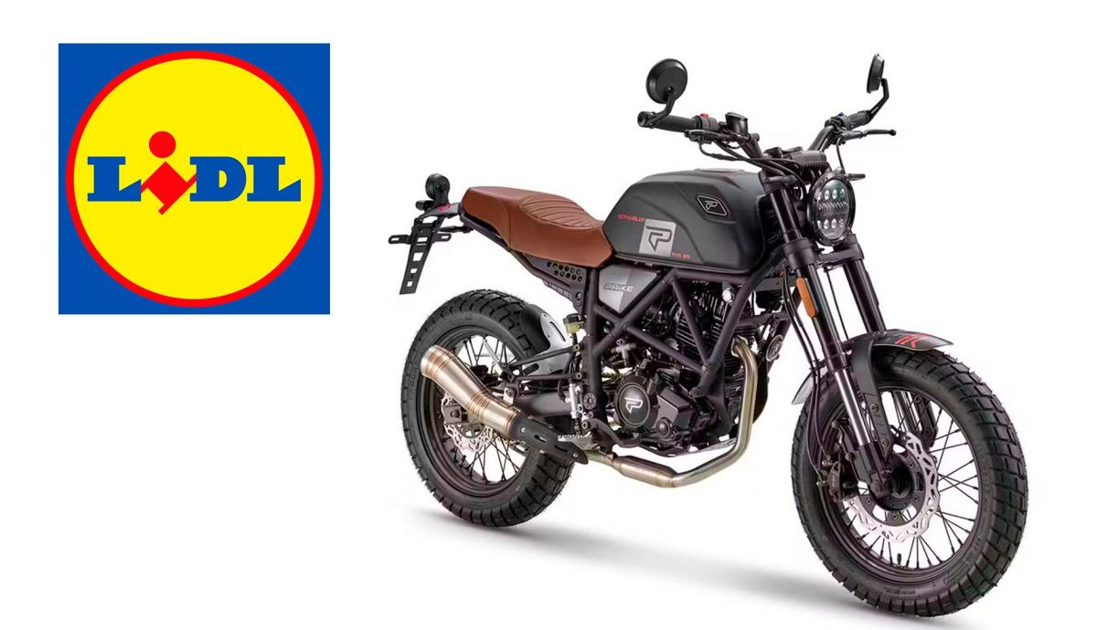 NOVEDAD | Lidl pone a la venta una moto por 2799 euros en sus tiendas