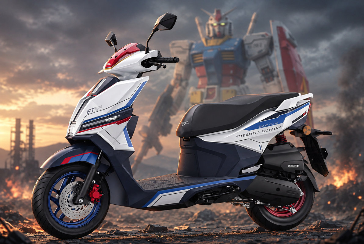 Honda NS125FX Free Gundam: un scooter de cÃ³mic por 1300 euros