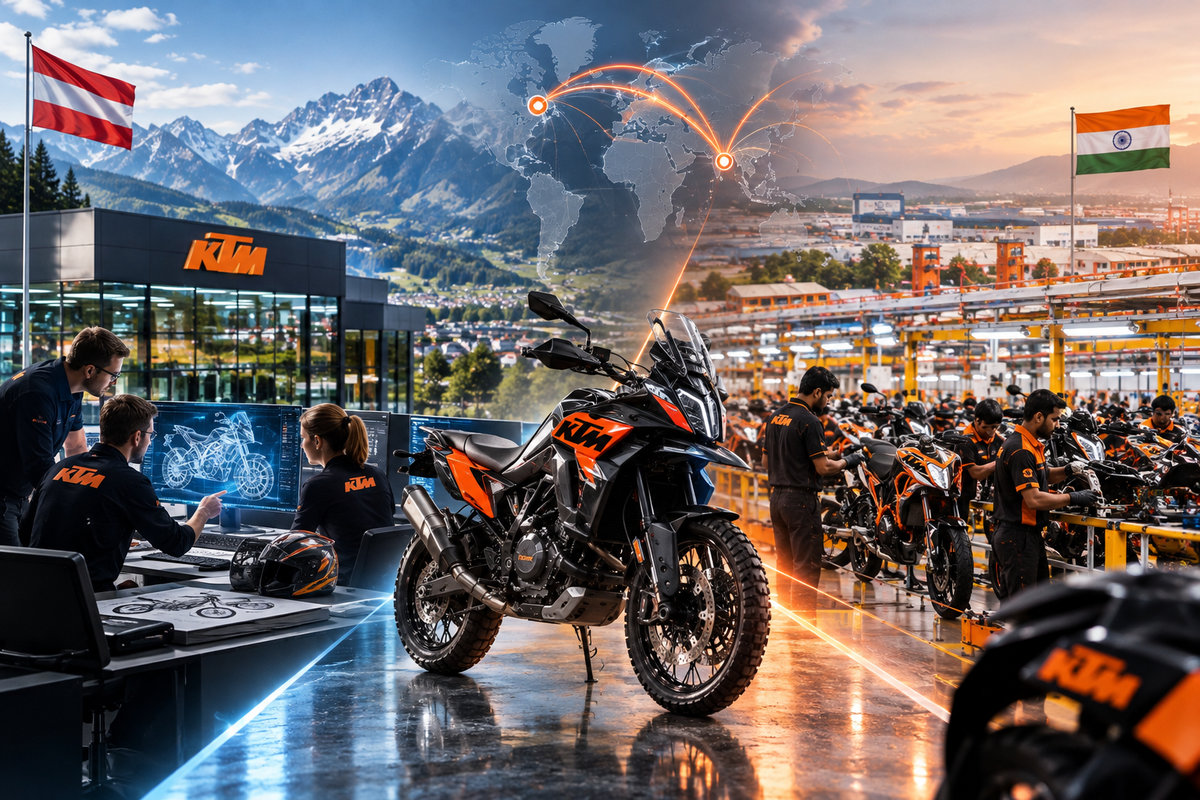 Las KTM se seguirÃ¡n fabricando en Austria