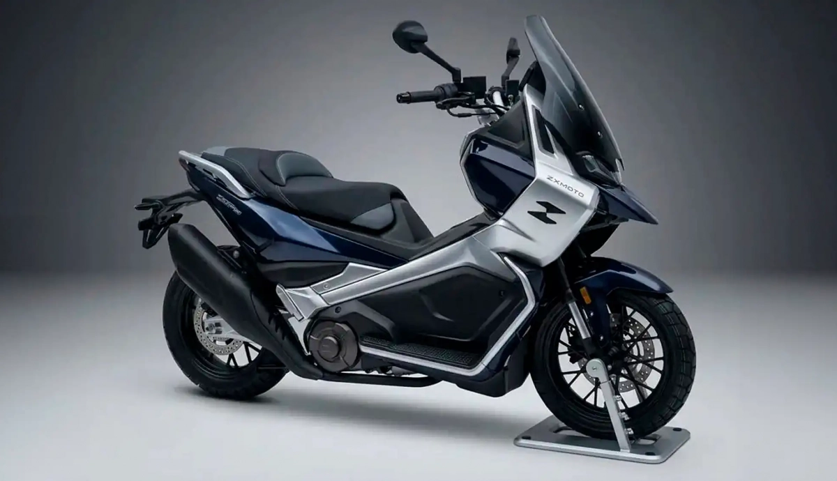 ZXMoto prepara un scooter adventure de 250 cc que quiere...