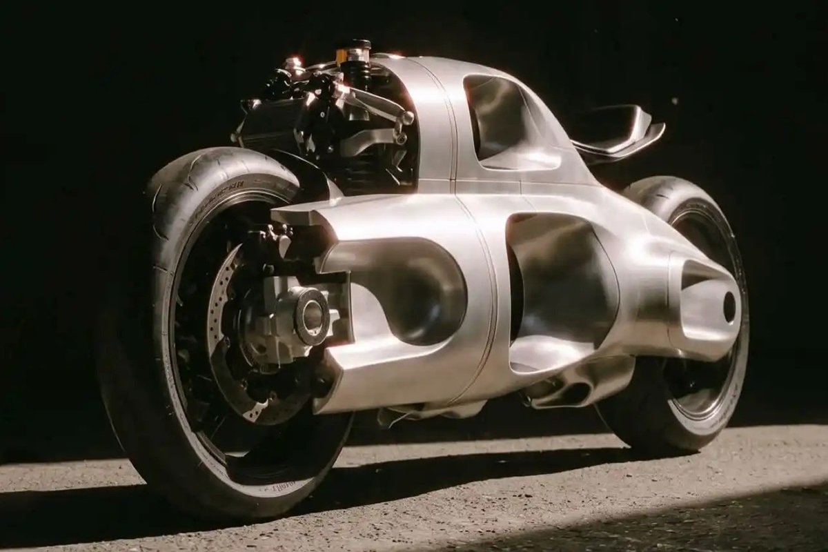 REV-1 by Lennart Baramsky: La moto del futuro, con 612 CV de potencia, alimentada por hidrógeno