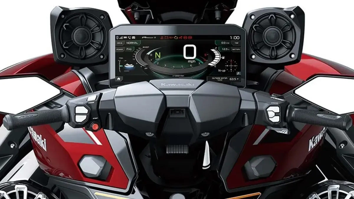 Llega la moto con motor turbo de 1.500 c.c. de Kawasaki, con 310 CV y muchos gadgets, pero que no le gusta el asfalto