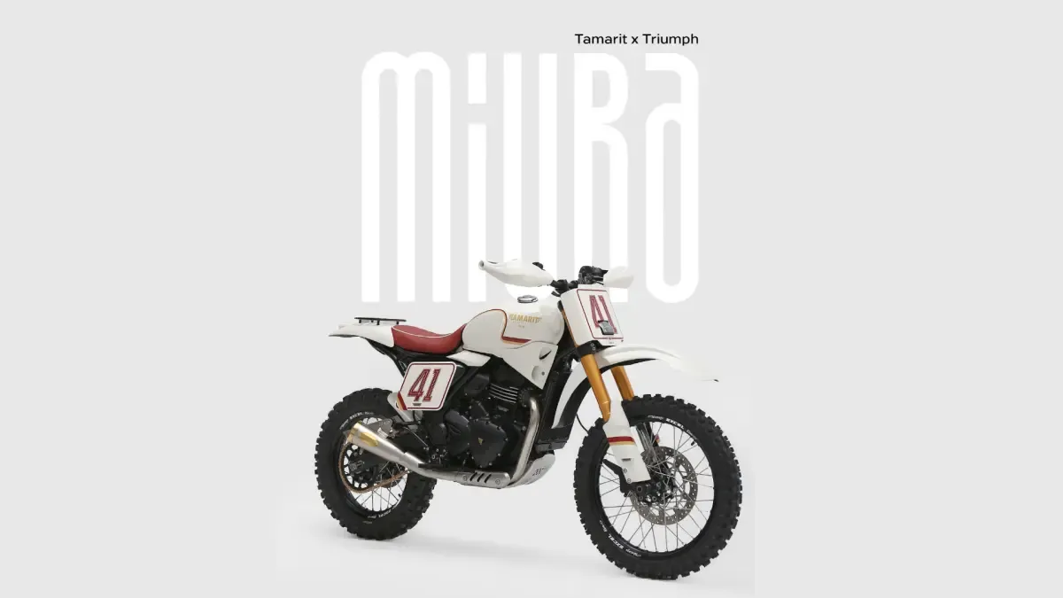 Miura, la Scrambler 400 XC inspirada en la Selección, arrasa en Triumph Originals 2026
