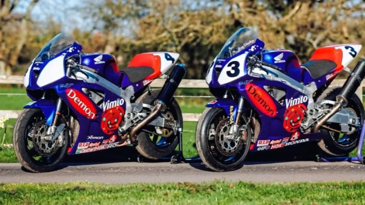 Las Honda de los dos pilotos más icónicos del Tourist Trophy de la Isla de Man, a subasta