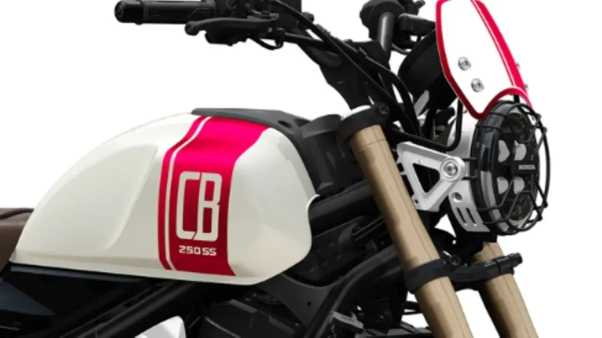 La bella Honda CB250SS scrambler mostrada en China y que debería llegar a Europa