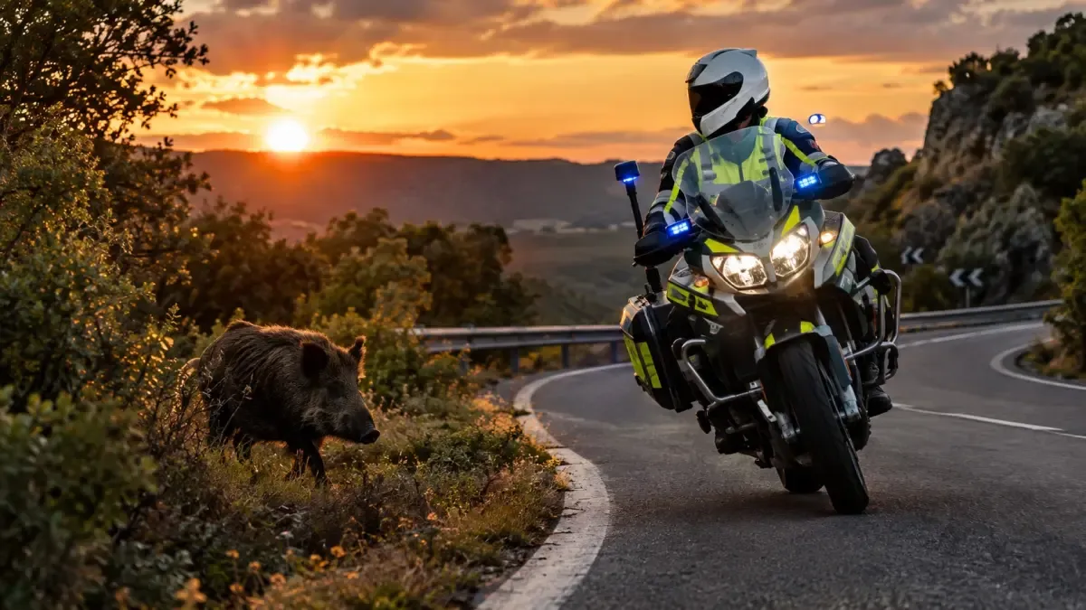 El silbato de menos de 10 euros que utiliza la Guardia Civil para intentar evitar accidentes con animales: ¿funciona de verdad?