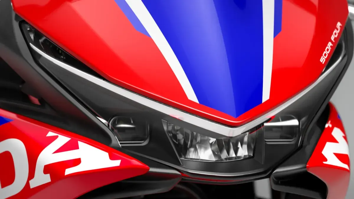 La Honda CBR500R Four, en imágenes
