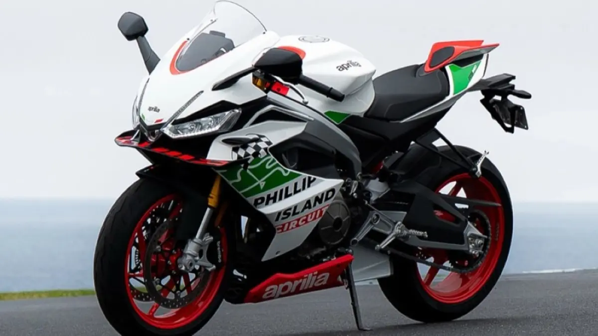 Aprilia presenta su RS660 Phillip Island Tribute en el GP de Australia, una edición limitada de su aclamada deportiva