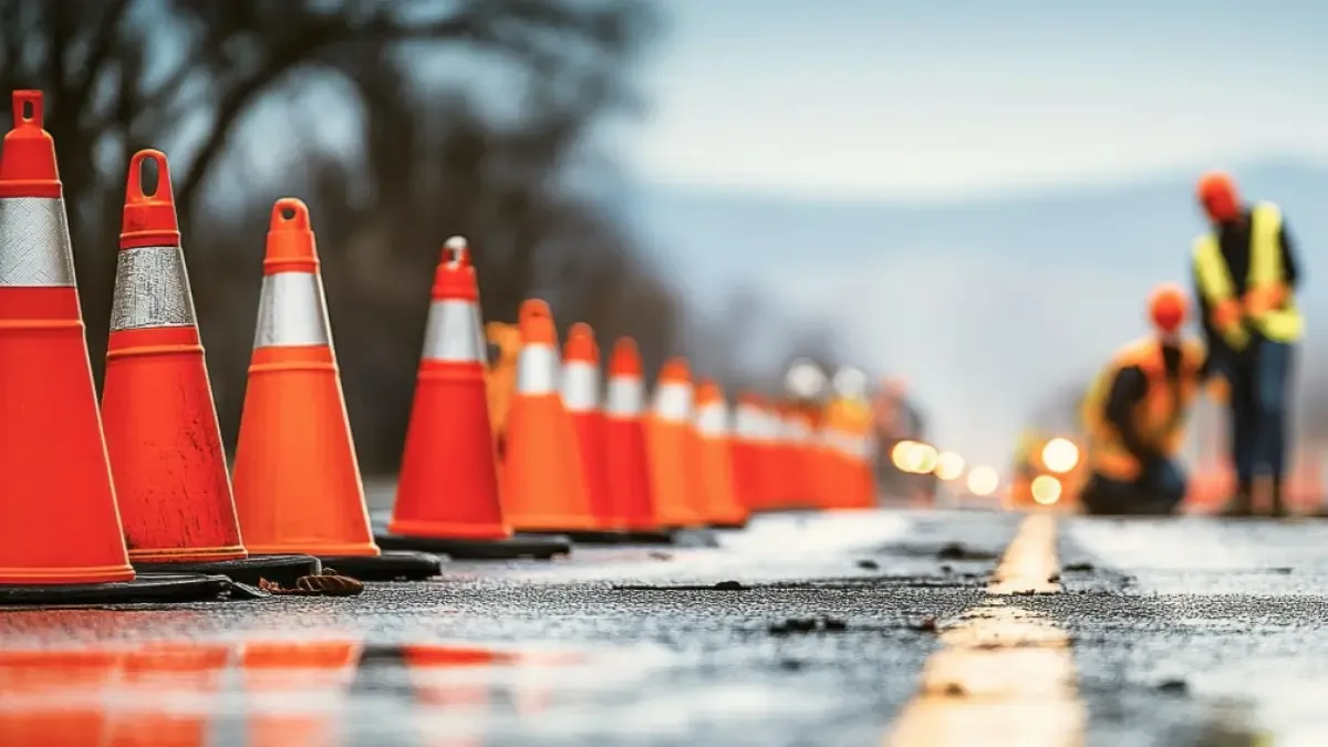 Después de la baliza V16, la DGT ya presume de su nuevo invento en todo el mundo: así son los conos conectados para zonas en obras
