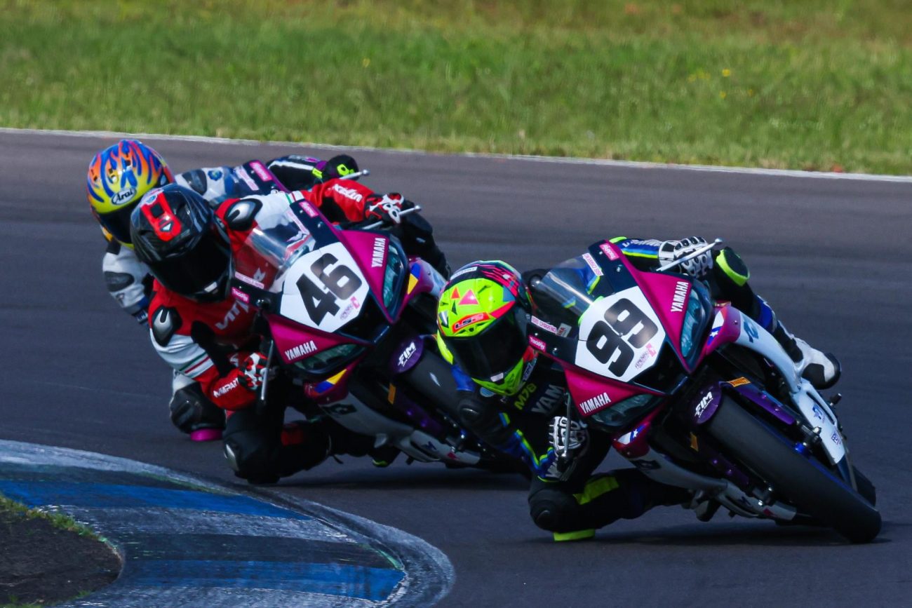 Isis Carreño se lleva el Yamaha R3 bLU cRU. Sara Varón, brilló en Brasil