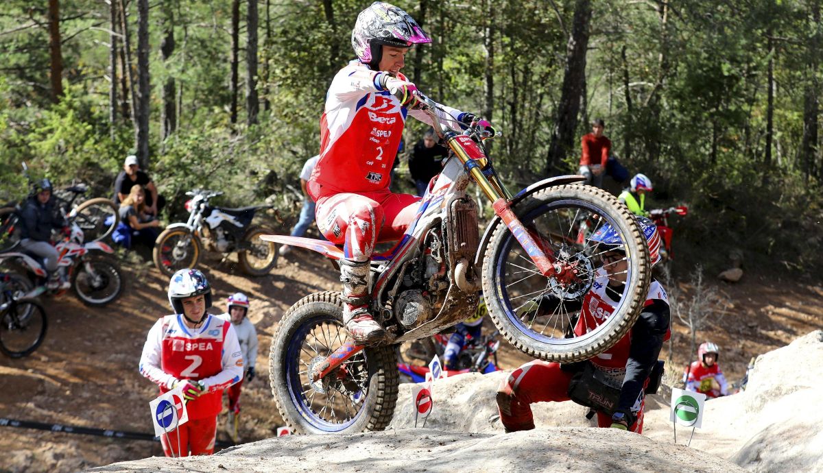 Jaime Busto (Beta) Campeón de España de trial TR1, Oriol...