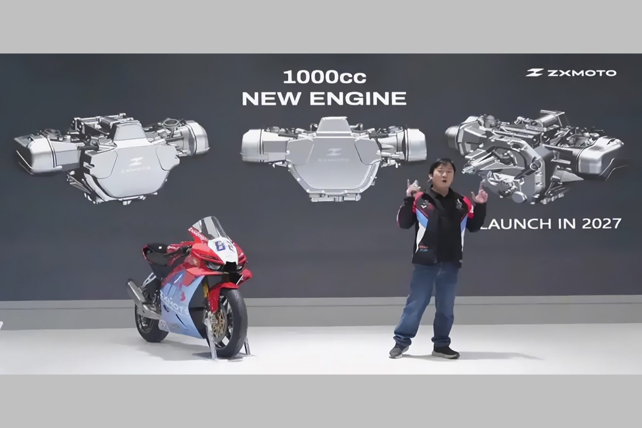 ZXMoto prepara una rival de la BMW GS: motor bóxer de 1.000 cc, cardán y cambio AMT