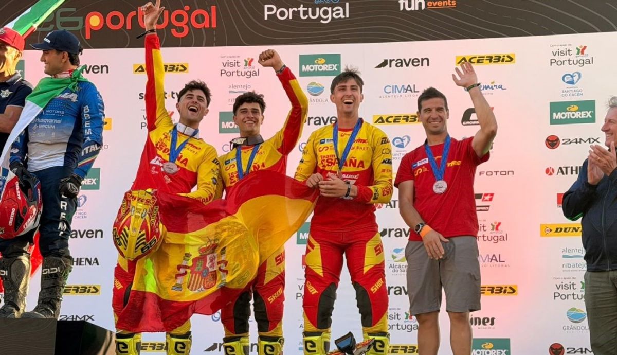 ISDE 2026 Grândola (Portugal): Final, España 3ª Junior y...