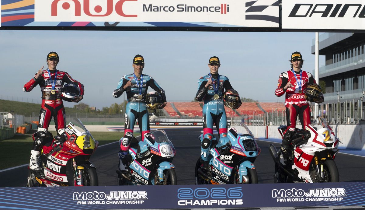 Calendario MotoJunior 2027: Brno por Jerez
