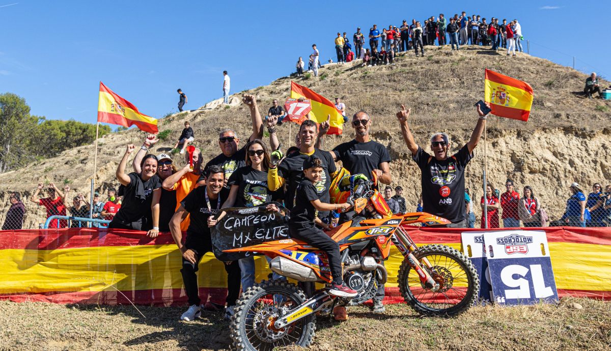 Jose Butrón (MX1) y Adriá Monné (MX2) Campeones de España tras la cita final en Talavera de la Reina