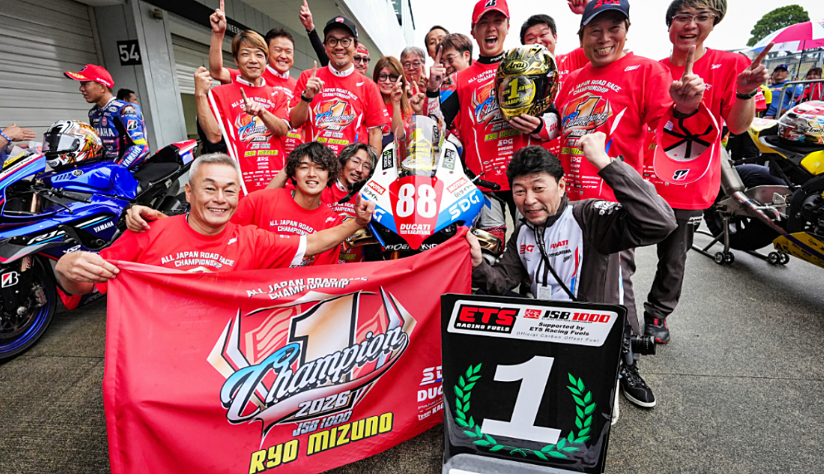 Ryo Mizuno conquista el All Japan Superbike 2026 y logra un título histórico con Ducati